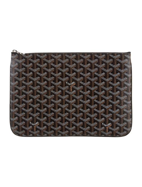 goyard mm clutch price|goyard pouch.